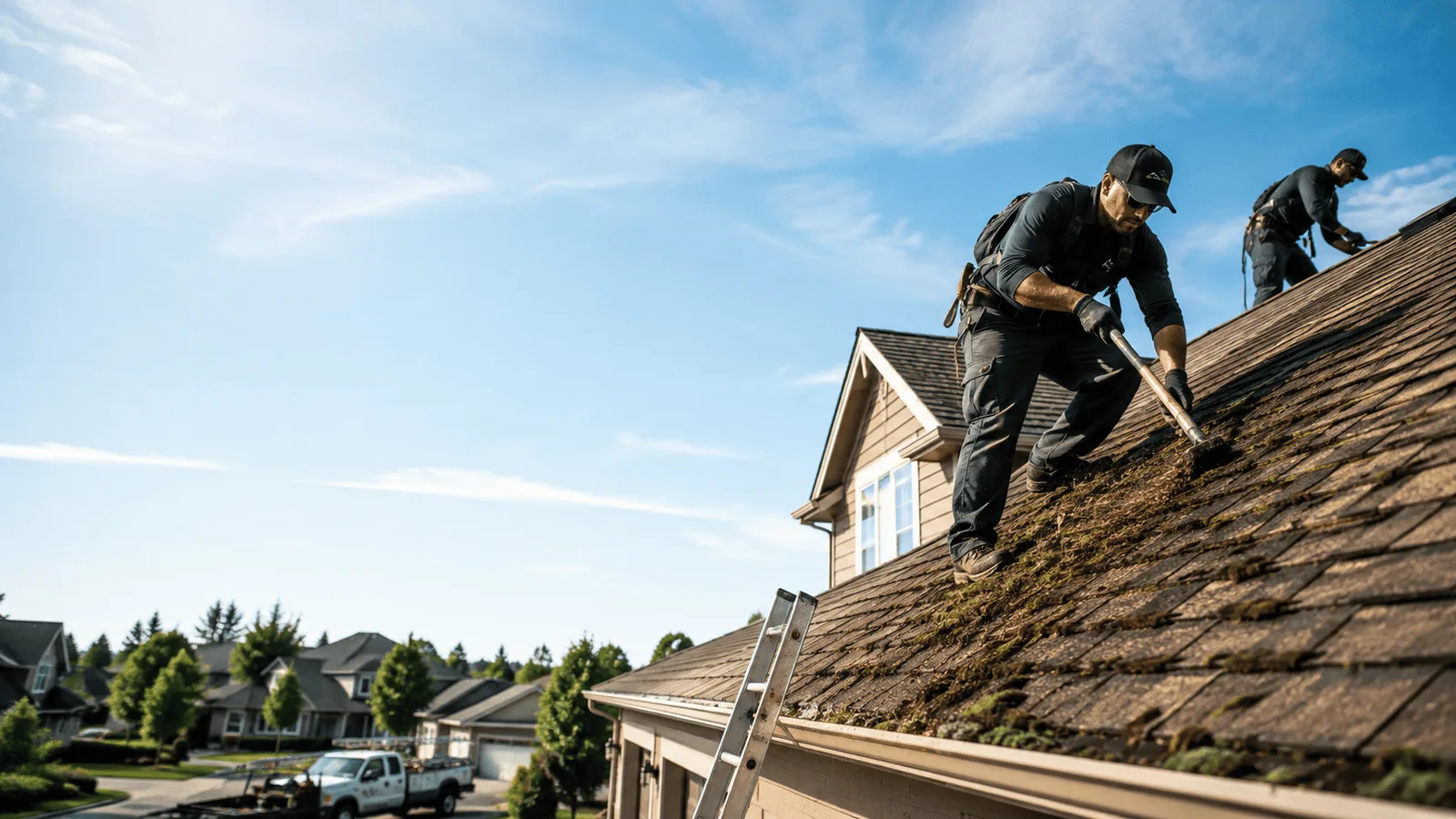 Roof Moss Removal in Spring City, UT near me
